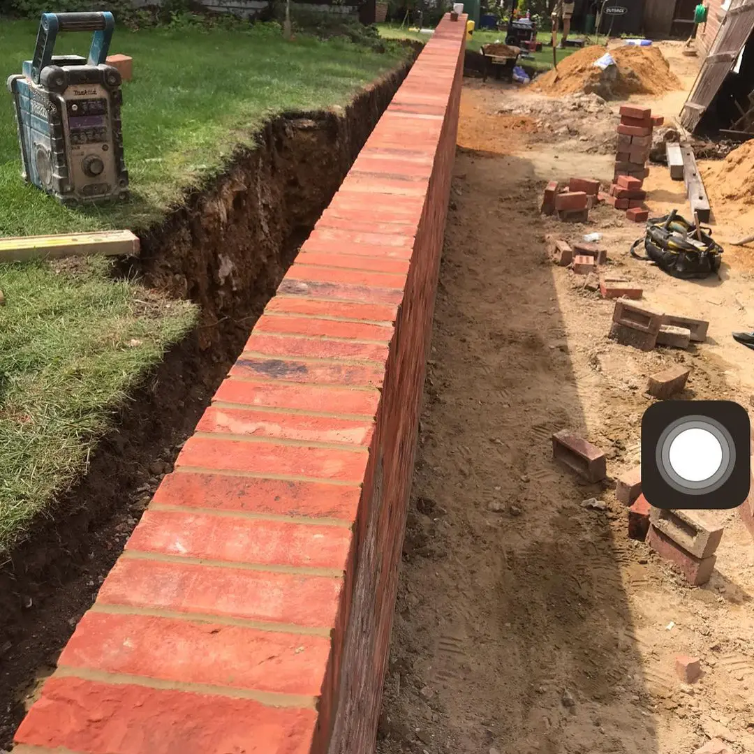 Dunmow Retaining Wall